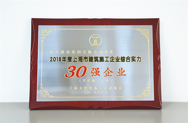AG尊时凯龙人生就搏建设集团蝉联上海市进沪施工30强企业...